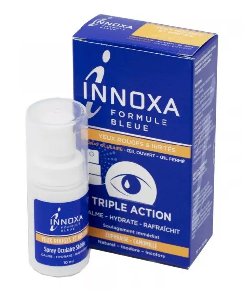 Innoxa Formule Bleue Yeux Rouges & Irrités Spray Oculaire 10ml